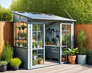 Abris de jardin et vérandas : multifonctionnalité