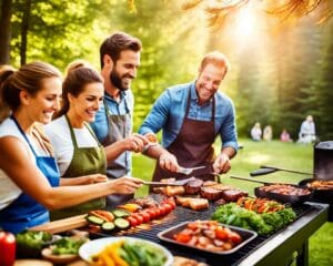 Cuisines extérieures : cuisinez en plein air