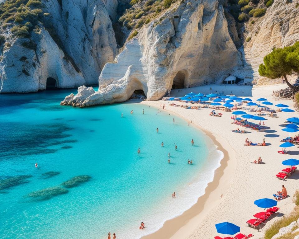 plages familiales en Grèce