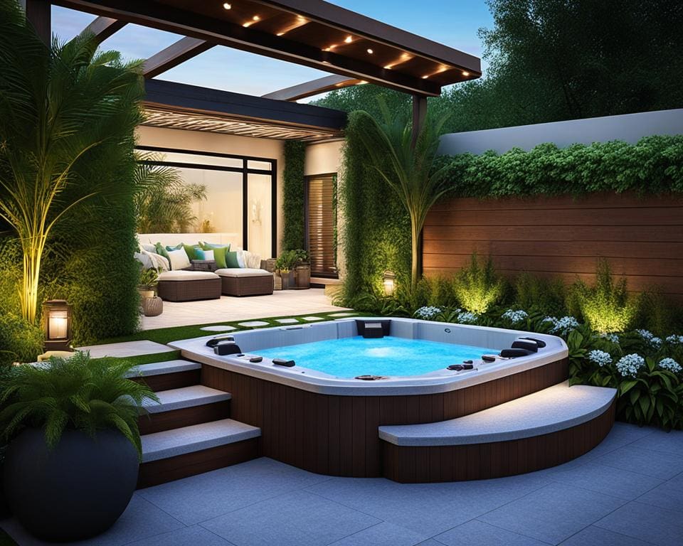 Avantages d'une jacuzzi ou spa dans le jardin