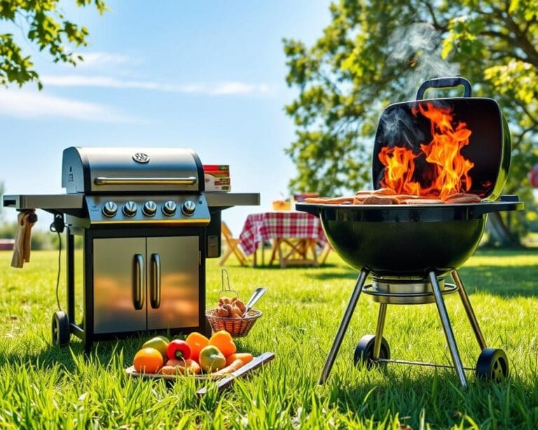 Barbecues à gaz ou charbon : lequel choisir ?