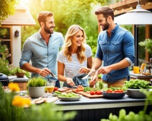 Buitenkeukens : cuisinez en plein air toute l'année