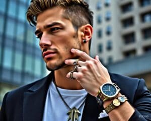 Le bijou masculin : accessoire de style affirmé