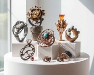 Les bijoux sculpturaux : œuvres d’art à porter
