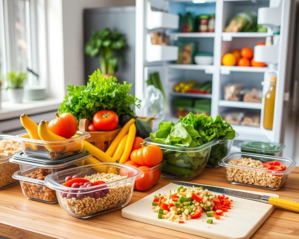 Préparer des repas équilibrés pour la semaine