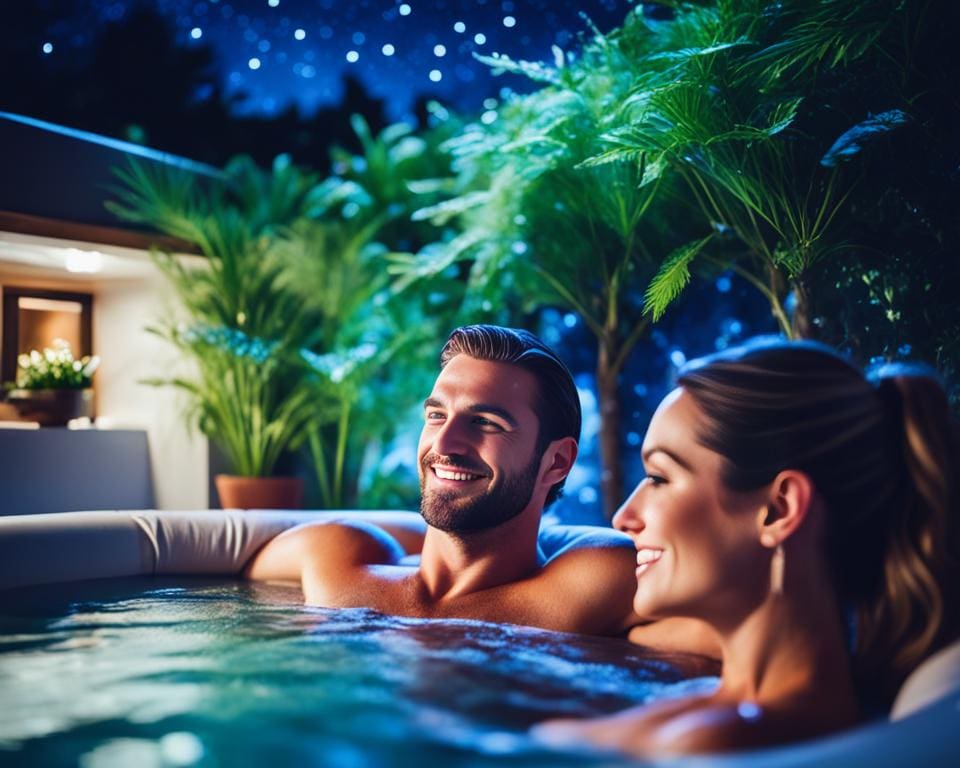 bienfaits d'un jacuzzi en extérieur