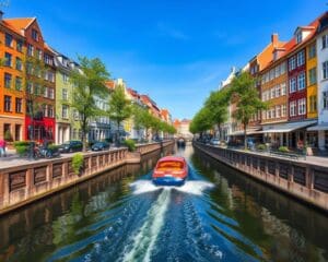 Balade en bateau sur les canaux de Copenhague