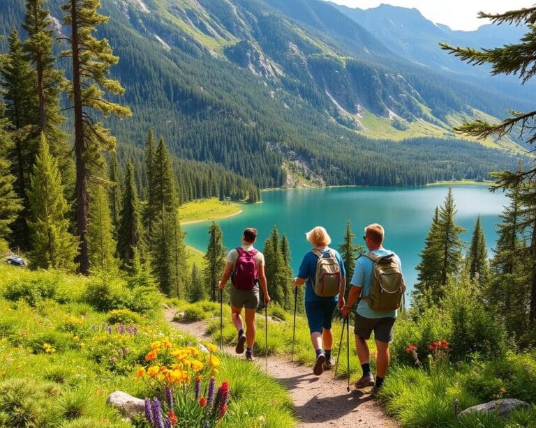 Randonnée en famille dans les parcs nationaux de Suède