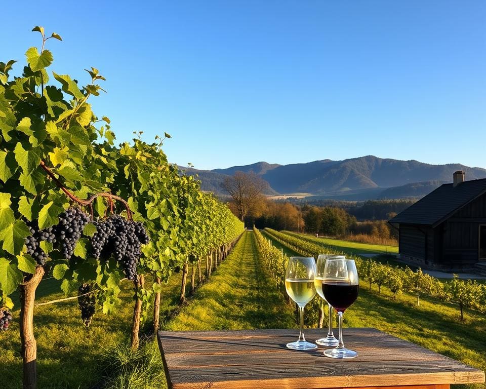 dégustation de vin autrichien