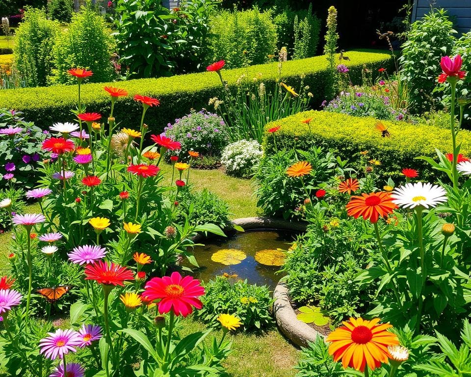 impact écologique jardin bien entretenu