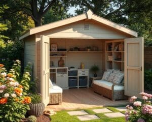 Abris de jardin multifonctionnels : stockage et espace détente