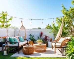 Accessoires de détente pour profiter du jardin en toutes saisons
