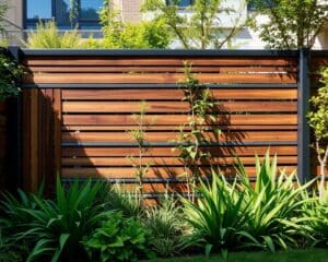 Clôtures modernes : styles et matériaux pour votre jardin