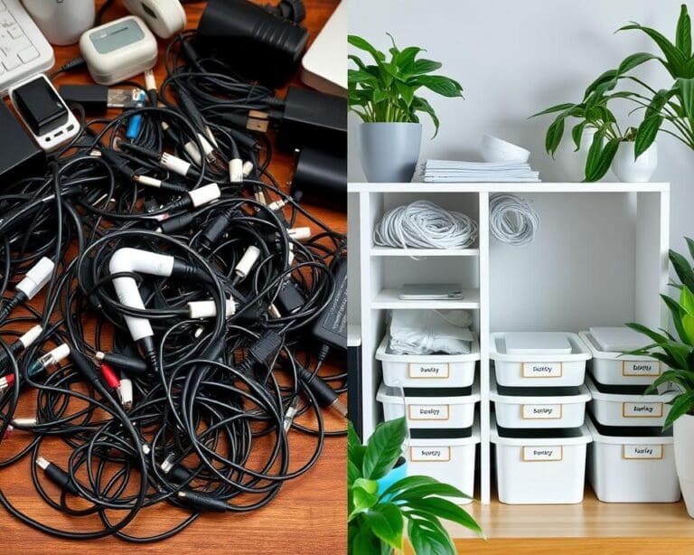 Organisez vos câbles et chargeurs avec ces astuces