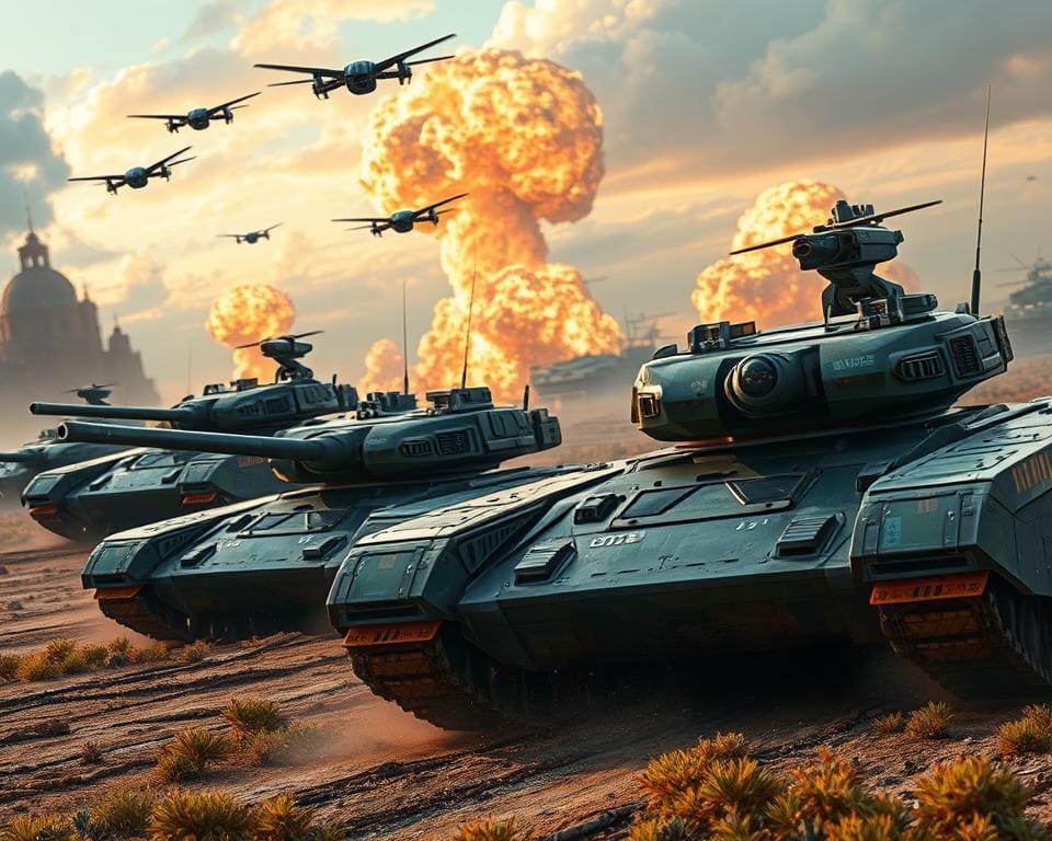 Chars d’assaut : innovations pour le champ de bataille