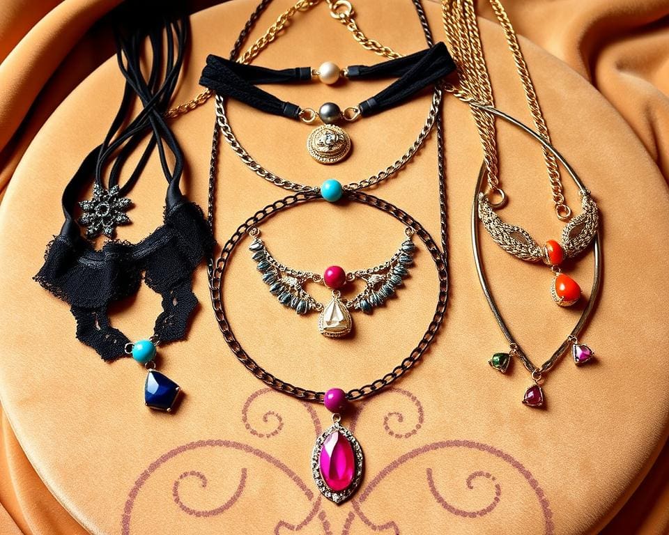 Colliers ras-du-cou: Le retour des chokers des années 90