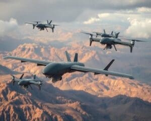 Drones de surveillance : outils essentiels des forces armées