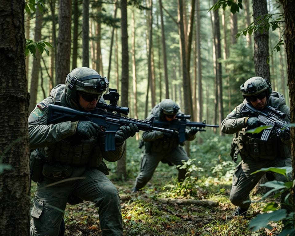 Entraînements tactiques pour les forces spéciales