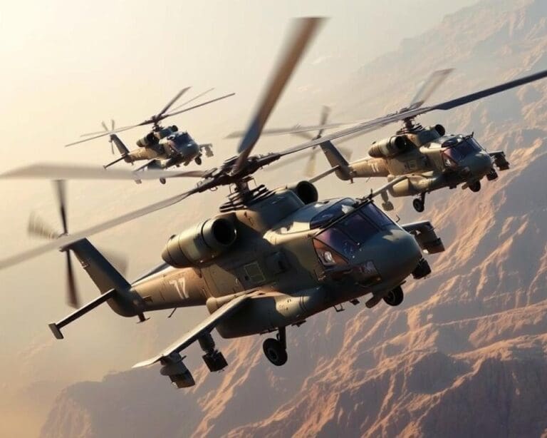 Hélicoptères militaires : puissance et polyvalence
