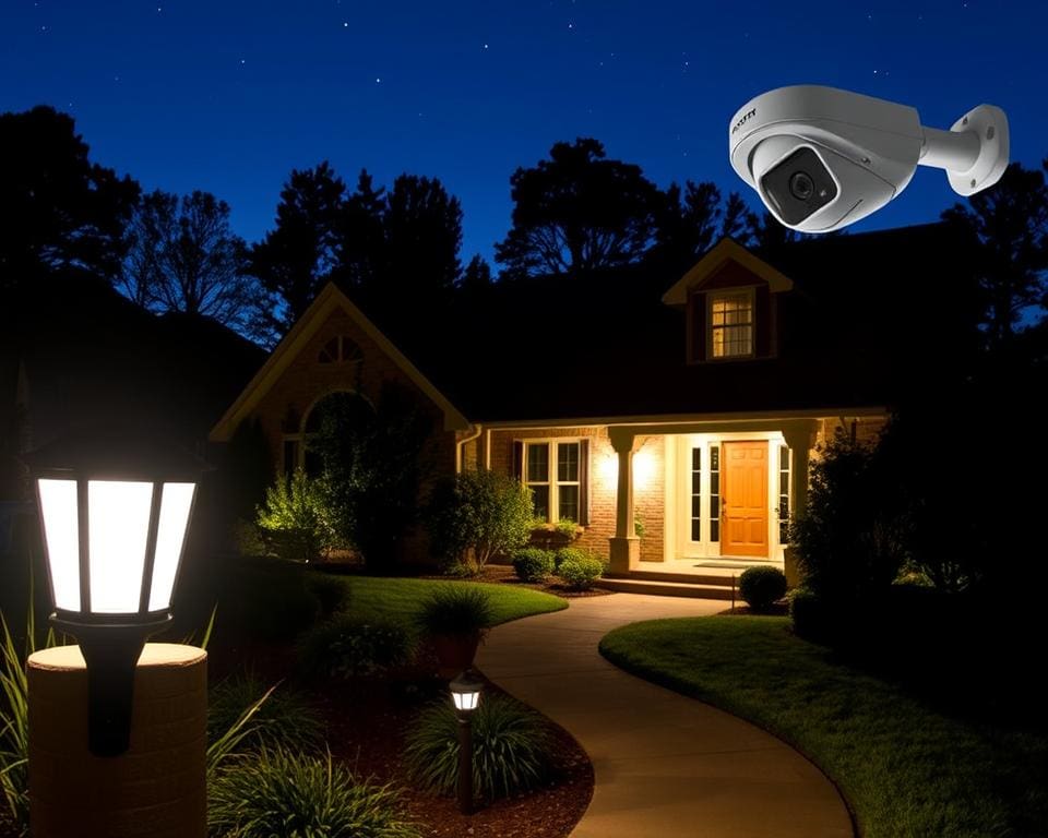 Installer des lumières extérieures pour plus de sécurité