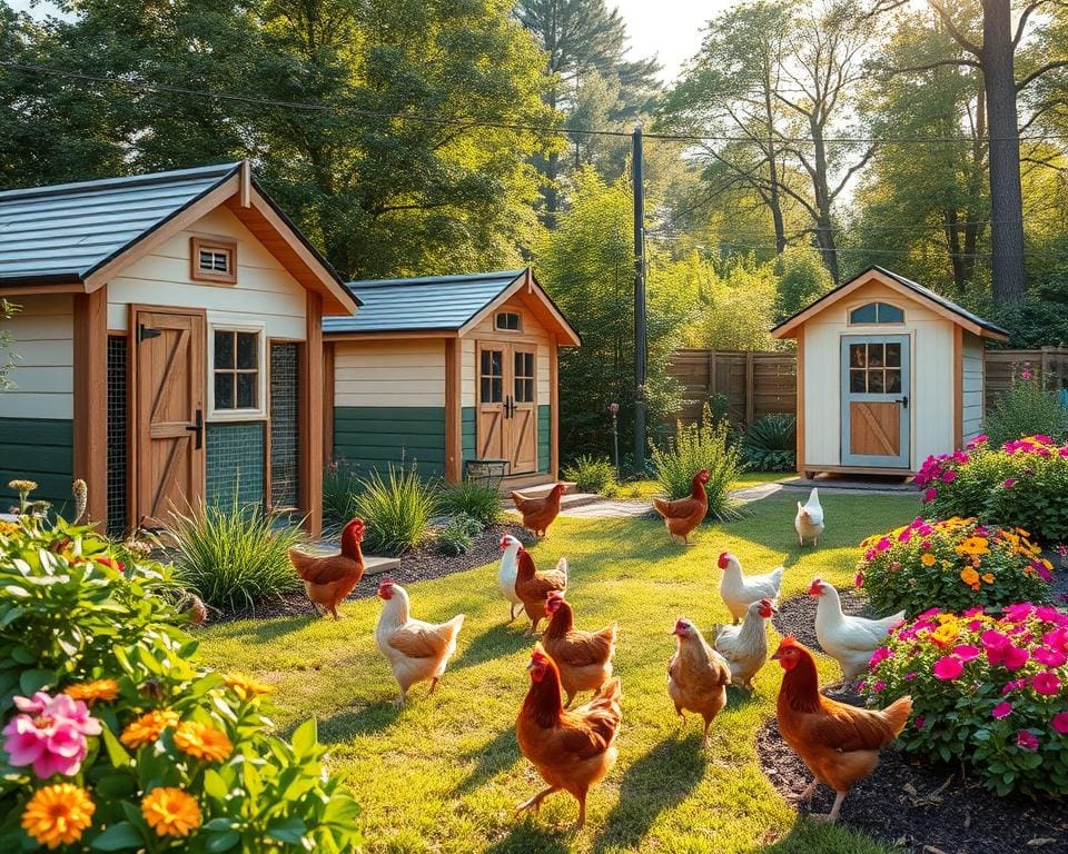 Installer des poulaillers esthétiques et fonctionnels