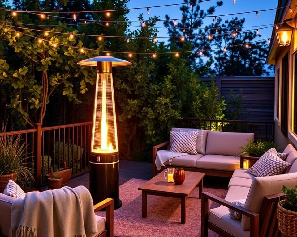 Installer un chauffage de terrasse pour prolonger vos soirées