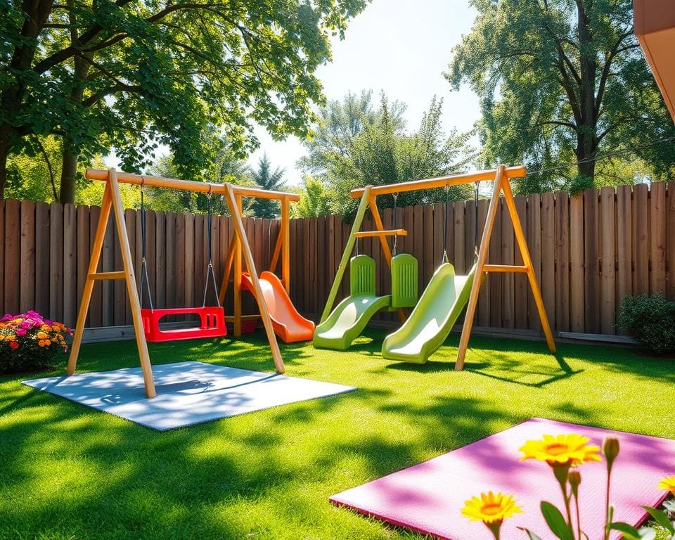 Installer une aire de jeux sécurisée dans votre jardin