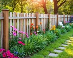 Installer une clôture en bois durable dans votre jardin
