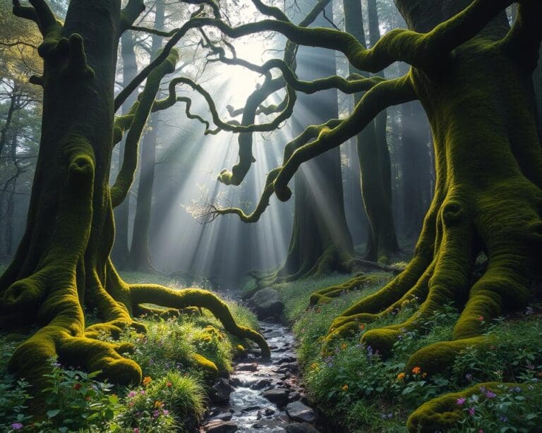 Les forêts magiques des Carpates en Roumanie