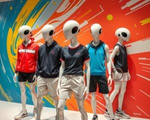 Mannequins de tennis : Styles modernes avec tête abstraite