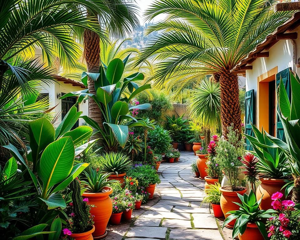Plantations méditerranéennes pour un jardin exotique