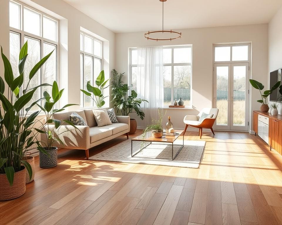 Revêtements de sol écologiques pour une maison verte