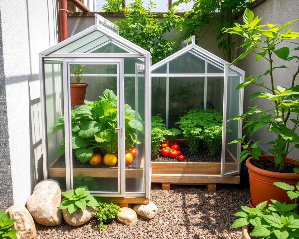 Serres compactes : cultivez même dans les petits jardins