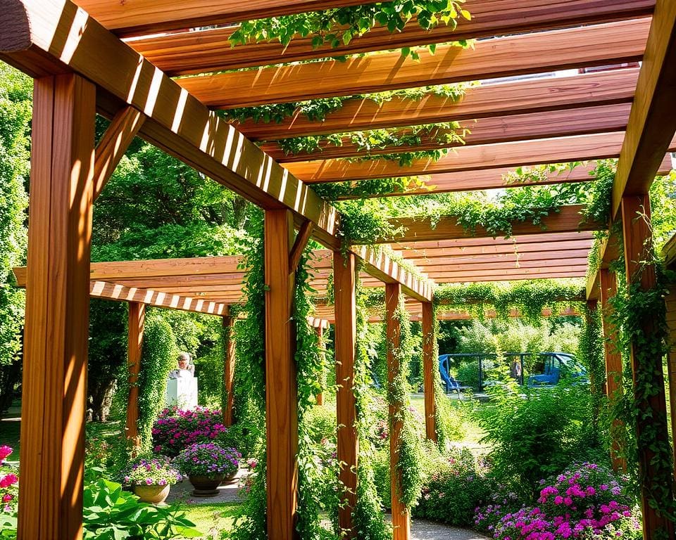 avantages des pergolas en bois