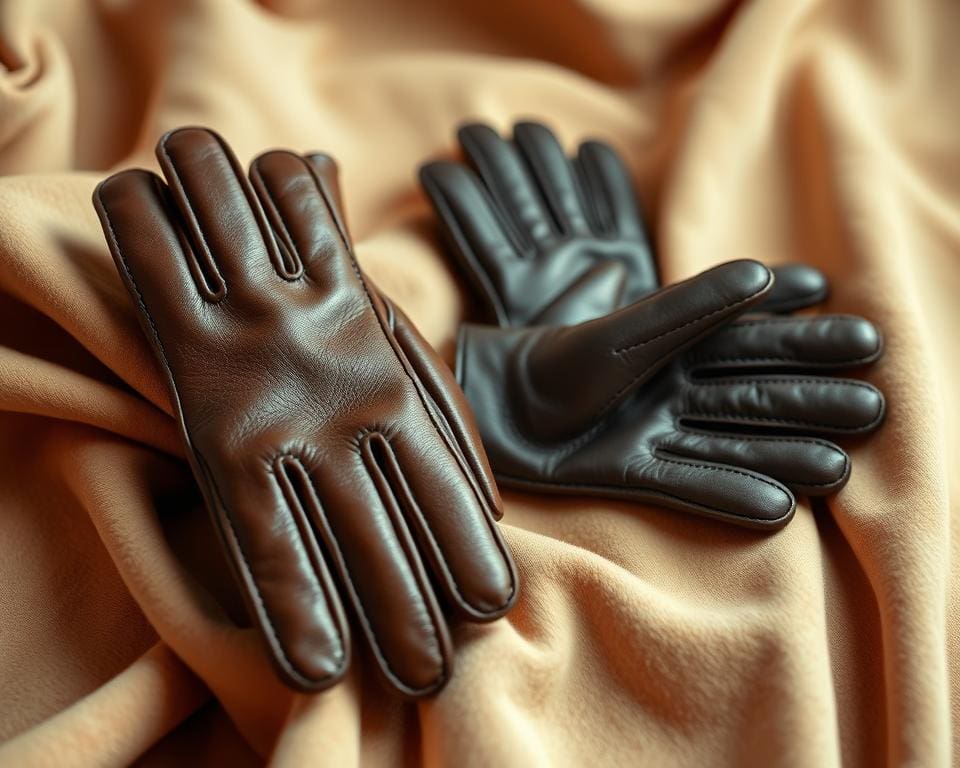 gants en cuir de qualité