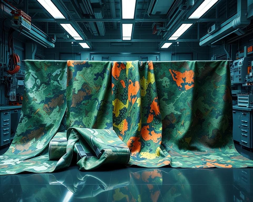 matériaux pour le camouflage électronique