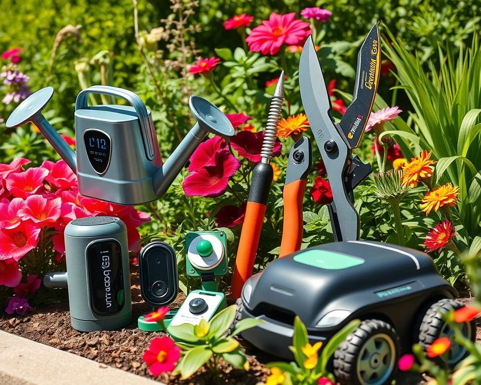 outils connectés pour le jardin