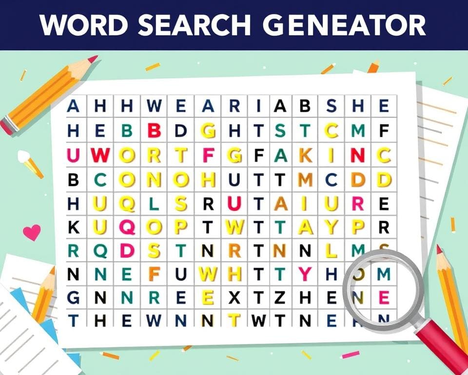 Générateur de mots cachés : rapide, gratuit et imprimable !