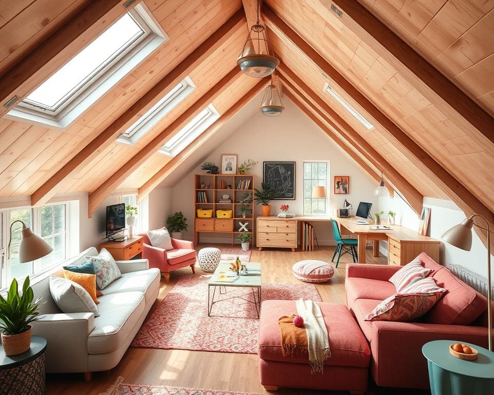 Optimiser l'espace dans un grenier aménagé