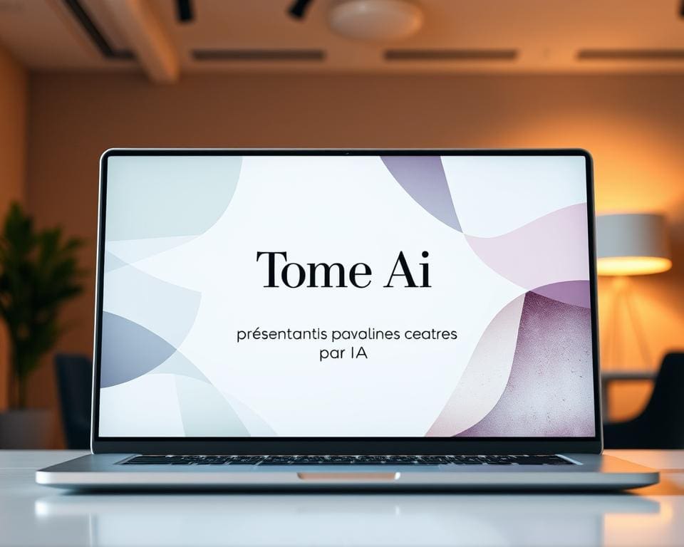 Tome AI : Présentations professionnelles créées par IA