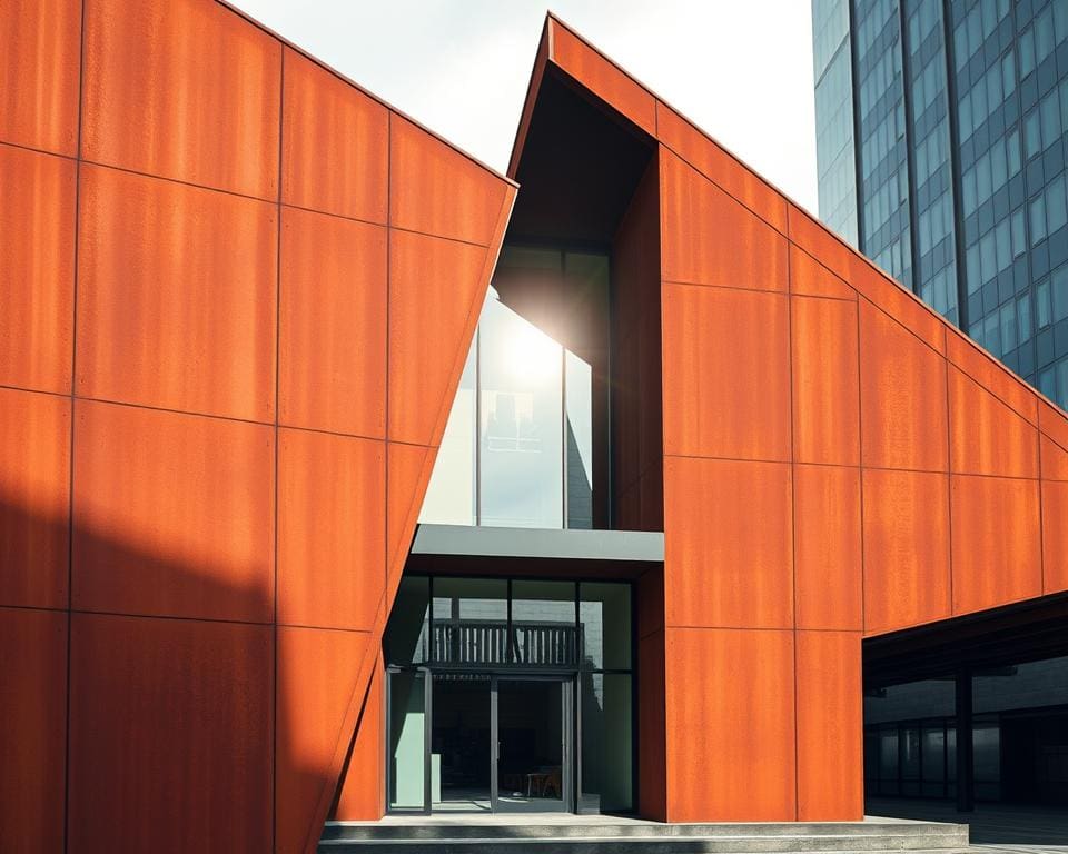 acier corten architecture