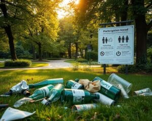 Belgique : Quelles amendes pour déchets jetés dans les parcs ? 🇧🇪