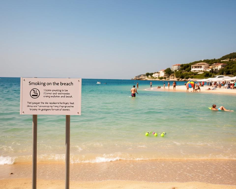 Normativa de fumar en playas de Croacia