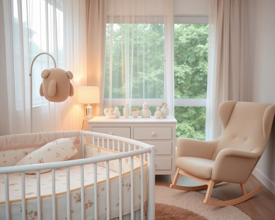 Décoration douce pour la chambre de bébé
