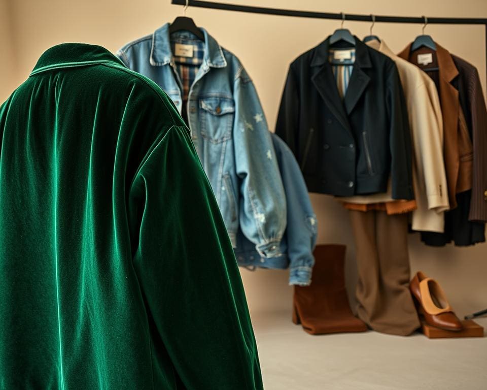 matériaux vestes oversize