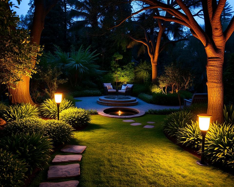 Éclairage de jardin pour des soirées inoubliables