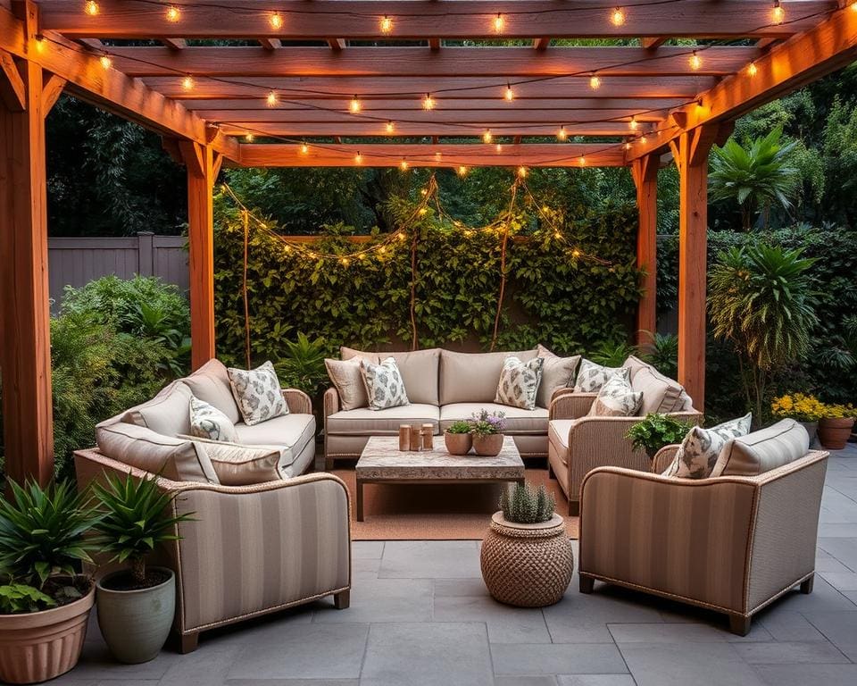 Mobilier de jardin confortable pour vos soirées d’été