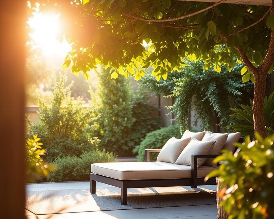 Mobilier d’extérieur confortable et résistant aux intempéries