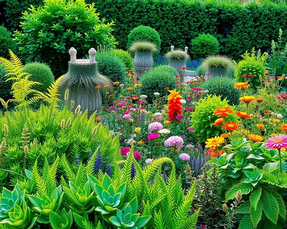 Plantes faciles à entretenir pour un jardin verdoyant