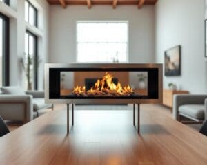 Pourquoi opter pour une cheminée de table moderne et élégante ?